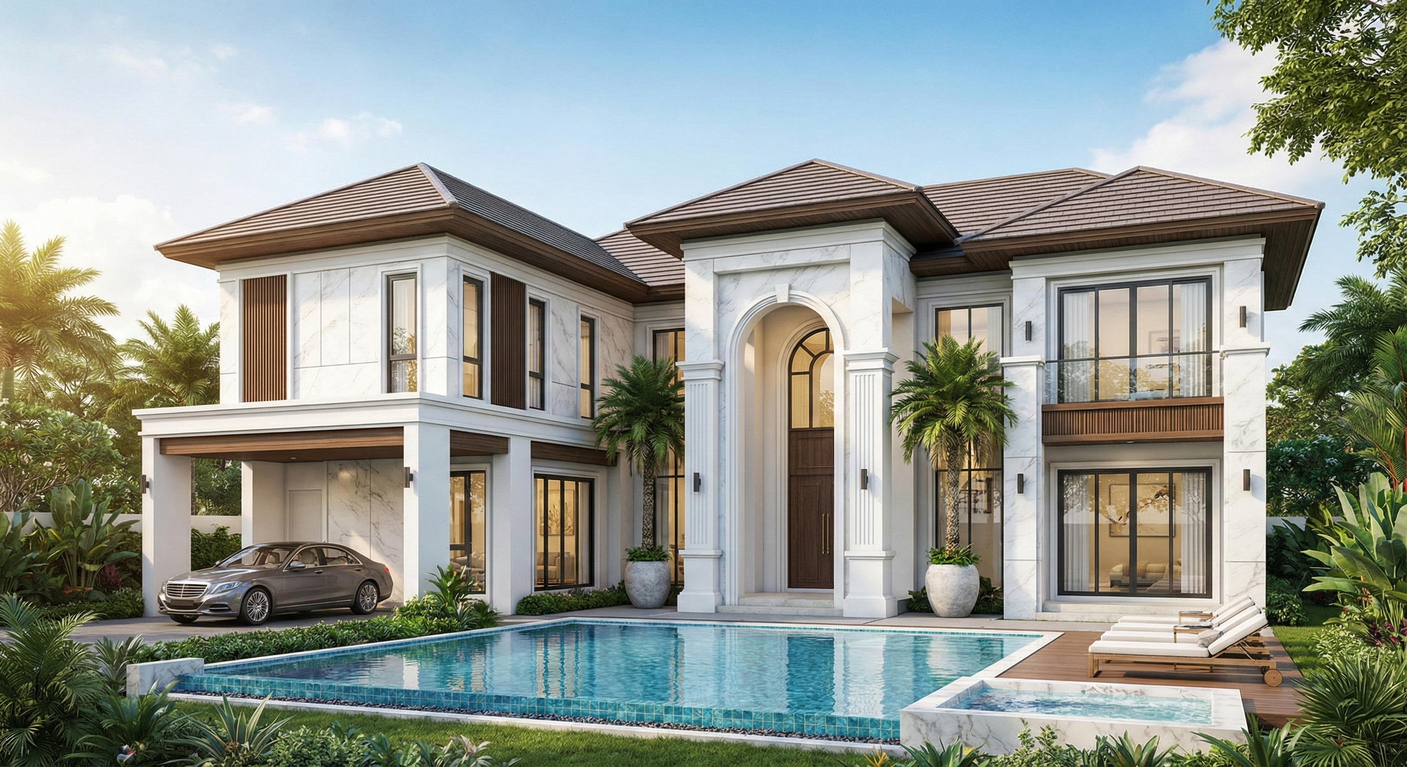 สไตล์โมเดิร์น ลักชัวรี่ (Modern Luxury)