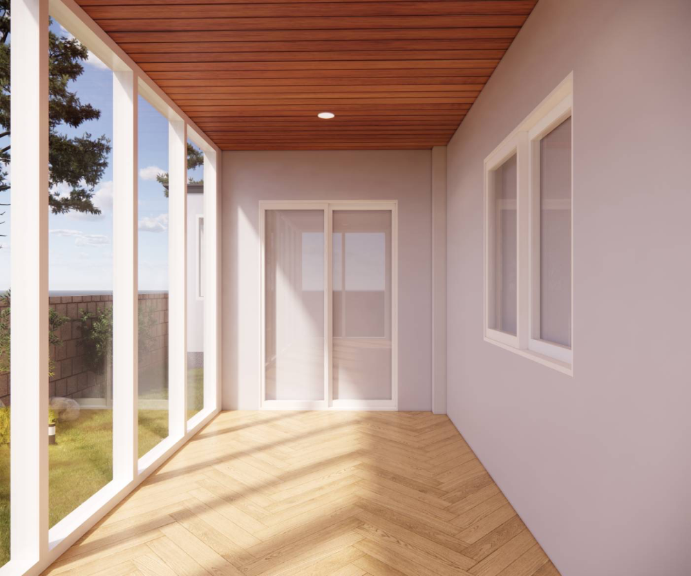 ต่อเติมห้องหน้าบ้าน