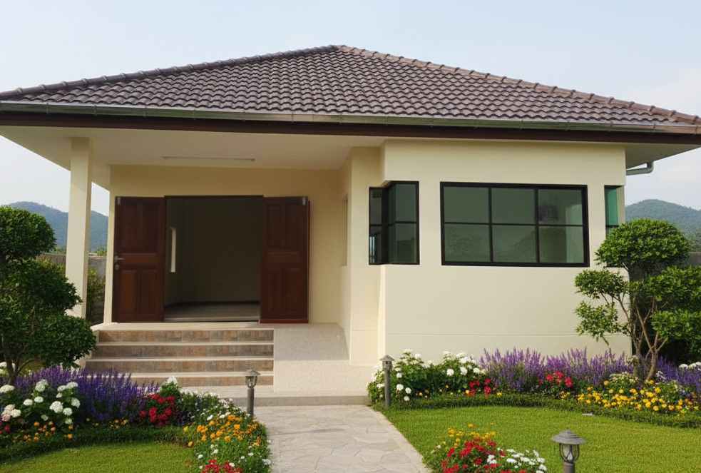 งานปลูกสร้างบ้าน ฉลองกรุง8