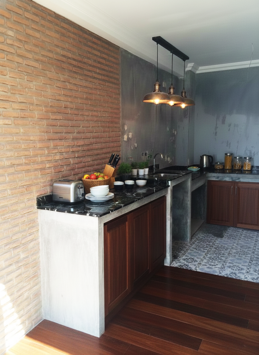 ต่อเติมครัวหลังบ้าน หมู่บ้านภัทรา