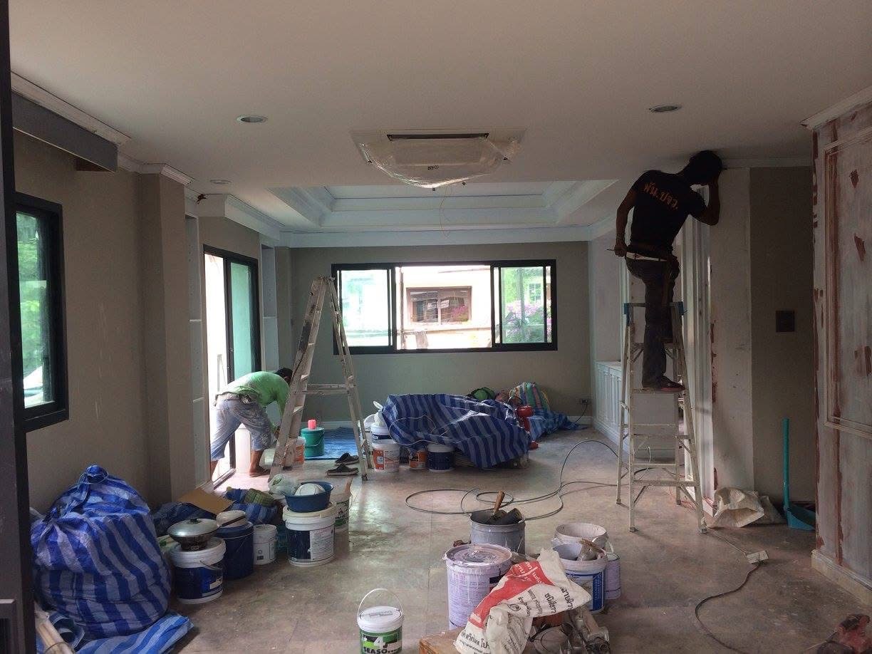 รีโนเวทบิวท์อินตกแต่งภายใน Lotus Point Elegant Townhouse