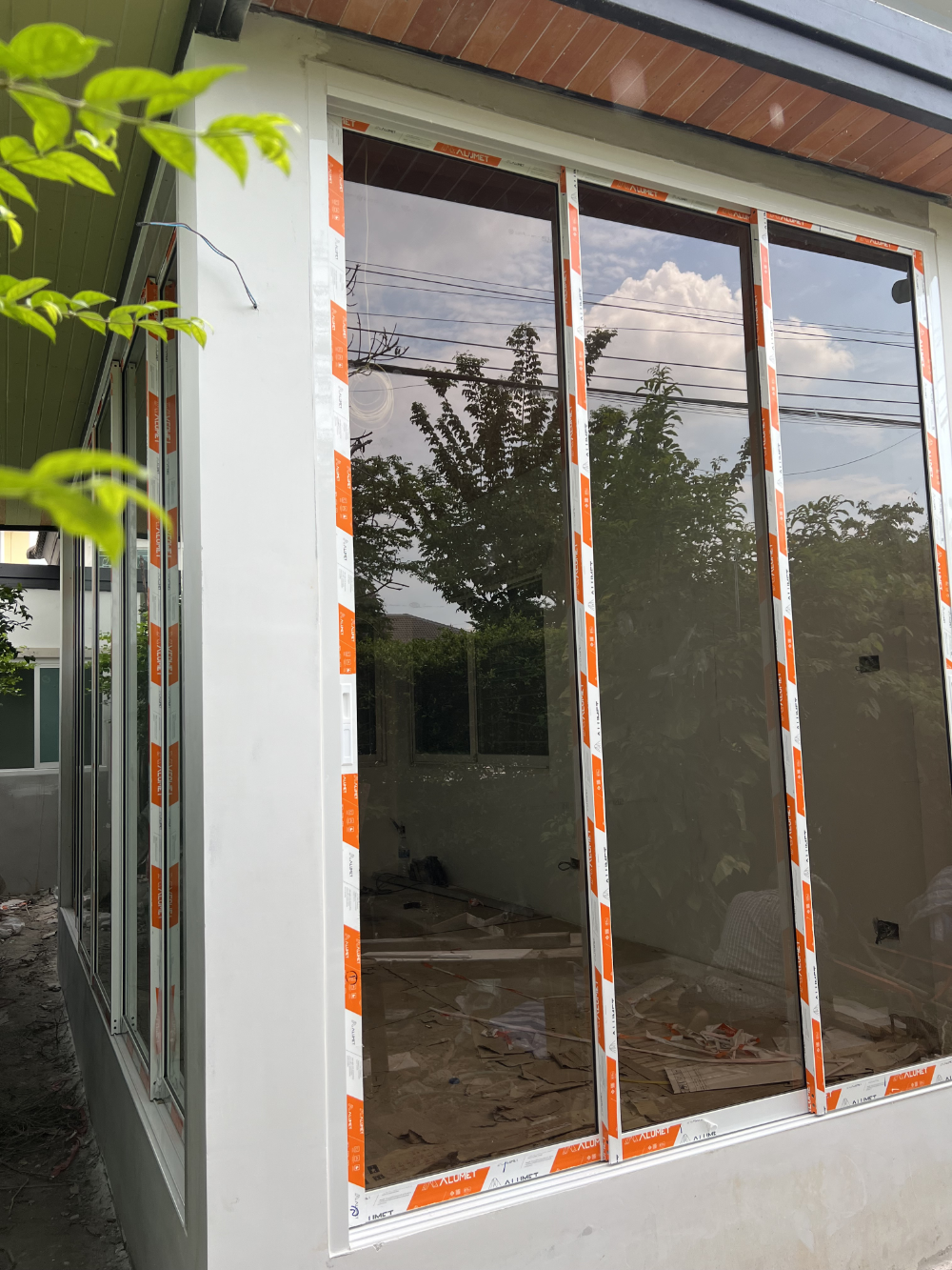 ต่อเติมห้องหน้าบ้าน