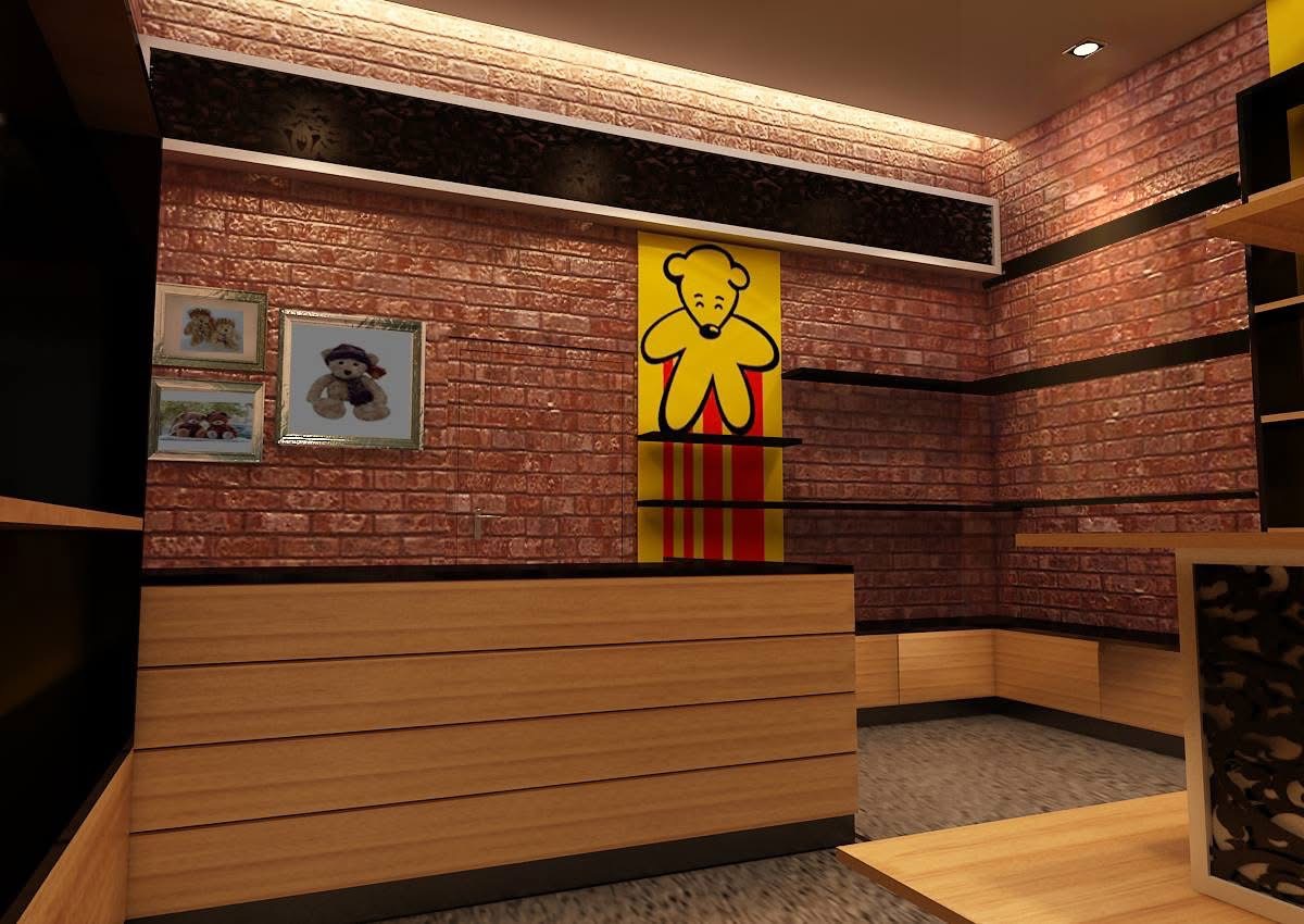 ตกแต่งภายในร้านตุ๊กตาบนห้าง Shop Anee Park