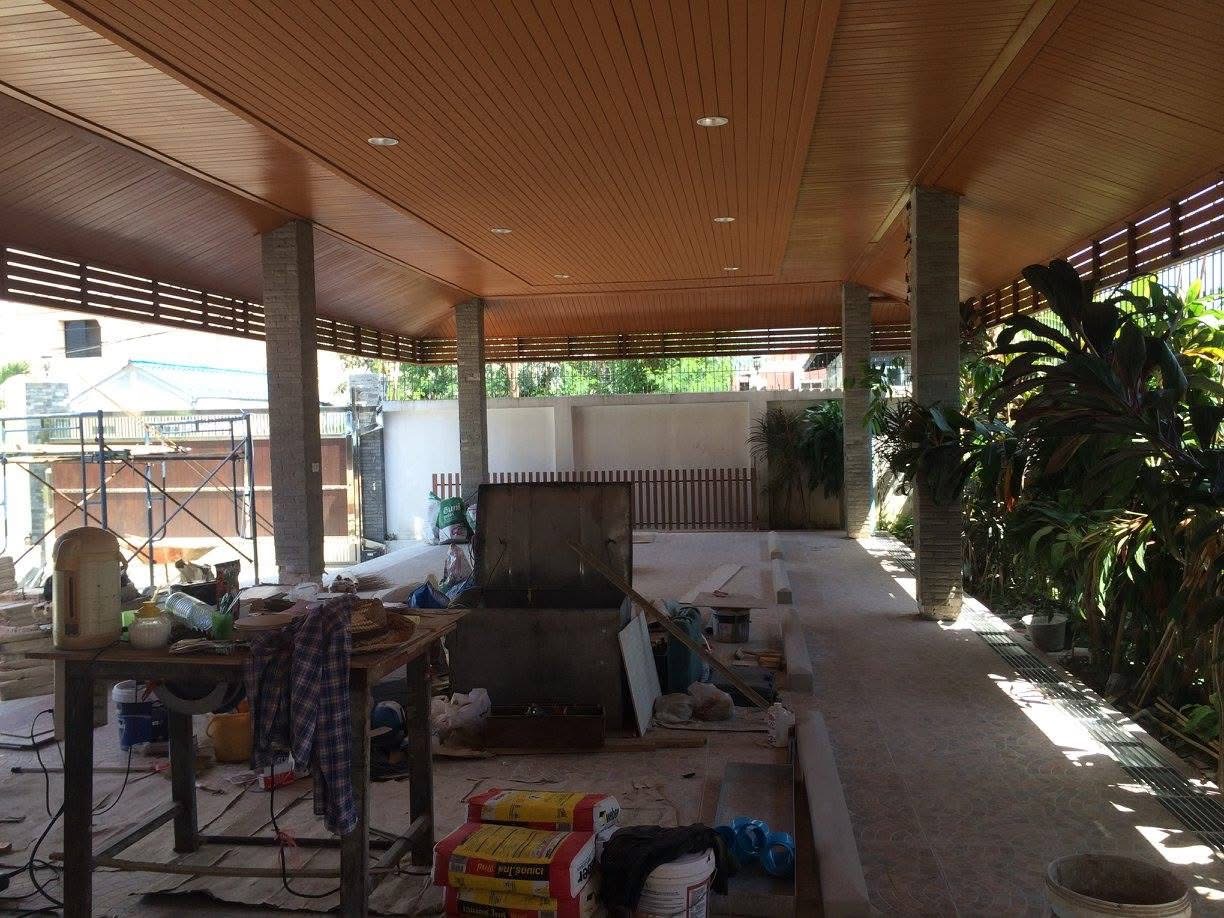 รีโนเวทโรงจอดรถและลานหน้าบ้าน รามอินทรา