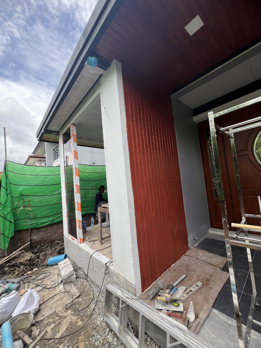 ต่อเติมห้องหน้าบ้าน