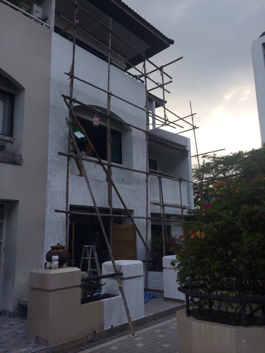 รีโนเวทบิวท์อินตกแต่งภายใน Lotus Point Elegant Townhouse